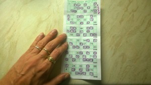 A Bingo Ticket